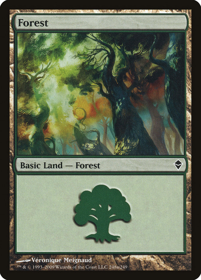 Forest (248a) [Zendikar] | Tables and Towers