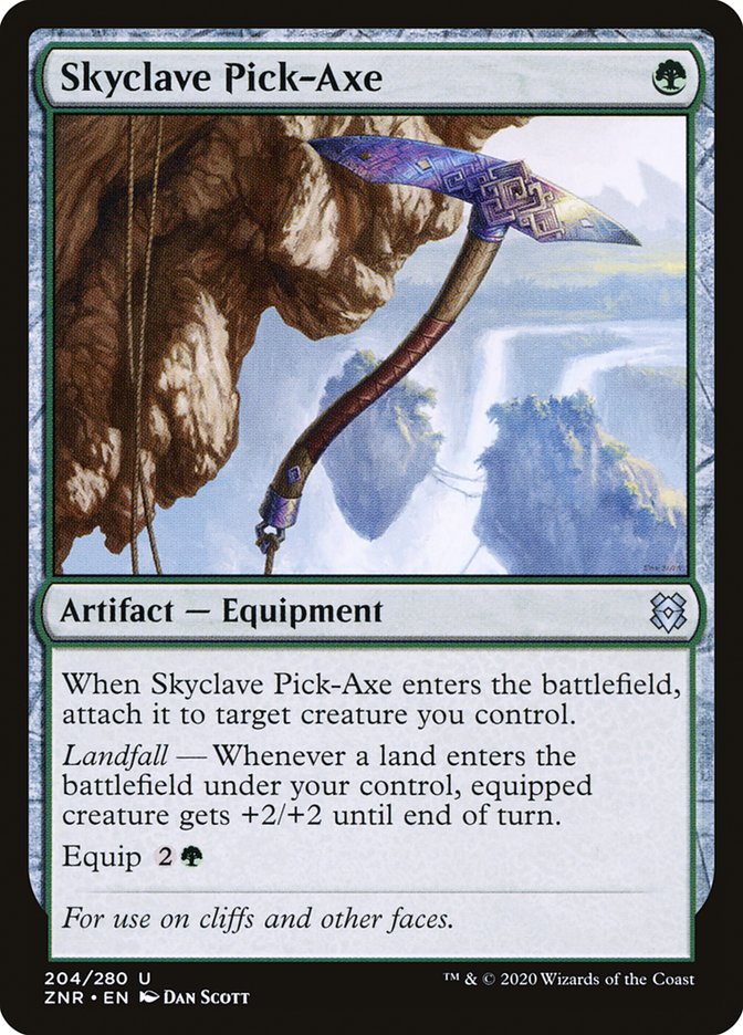 Skyclave Pick-Axe [Zendikar Rising] | Tables and Towers