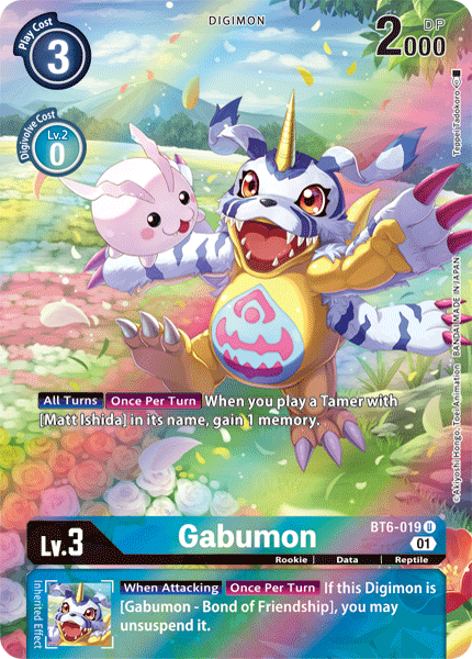 Gabumon [BT6-019] (Alternate Art) [Double Diamond] | Tables and Towers