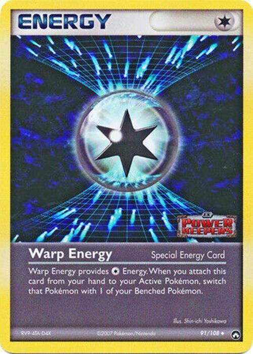 Warp Energy (91/108) (Stamped) [EX: Power Keepers] | Tables and Towers