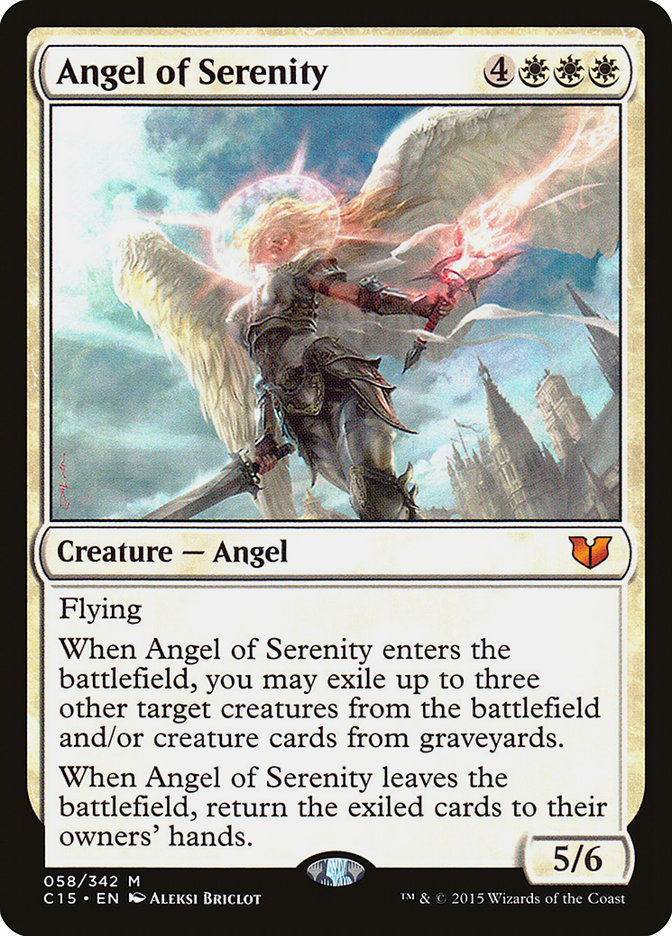 Angel of Serenity [Commander 2015] | Tables and Towers