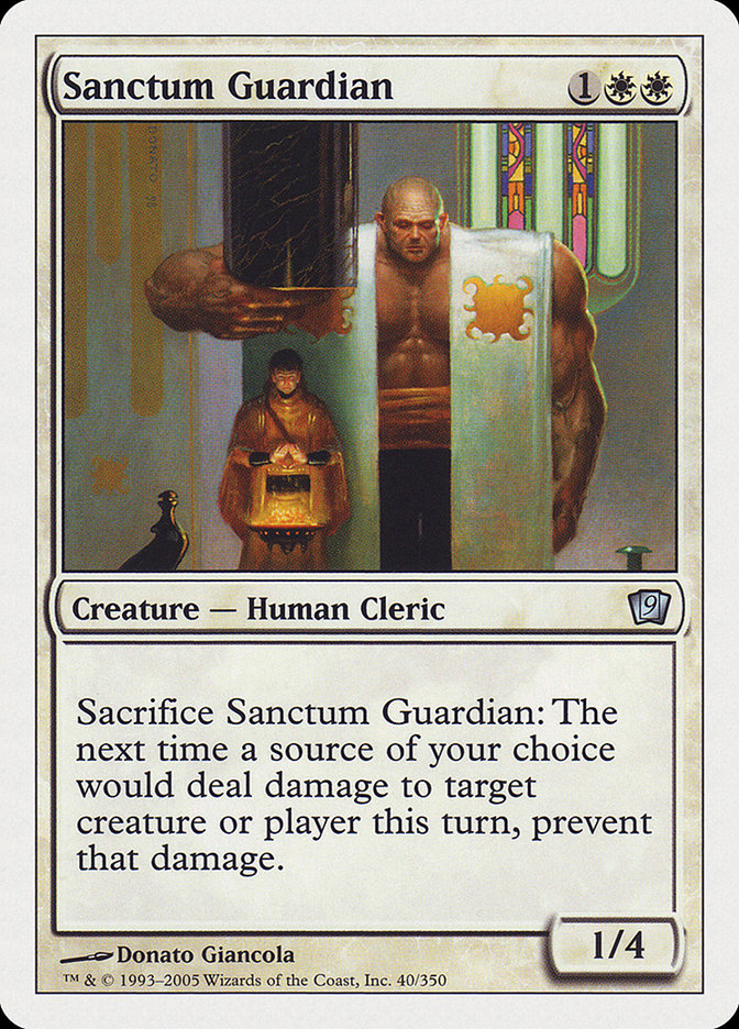 Sanctum Guardian [Ninth Edition] | Tables and Towers