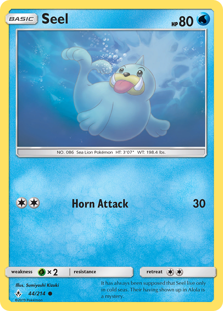 Seel (44/214) [Sun & Moon: Unbroken Bonds] | Tables and Towers