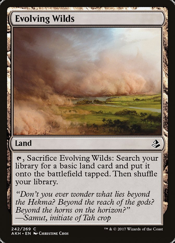 Evolving Wilds [Amonkhet] | Tables and Towers