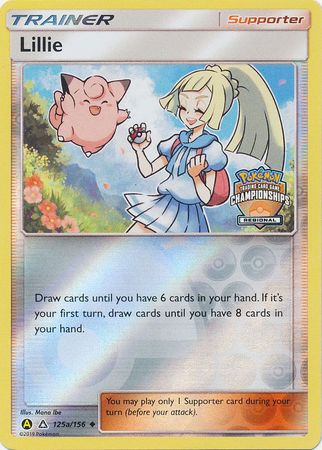 Lillie (125a/156) (Regional Promo) [Sun & Moon: Ultra Prism] | Tables and Towers