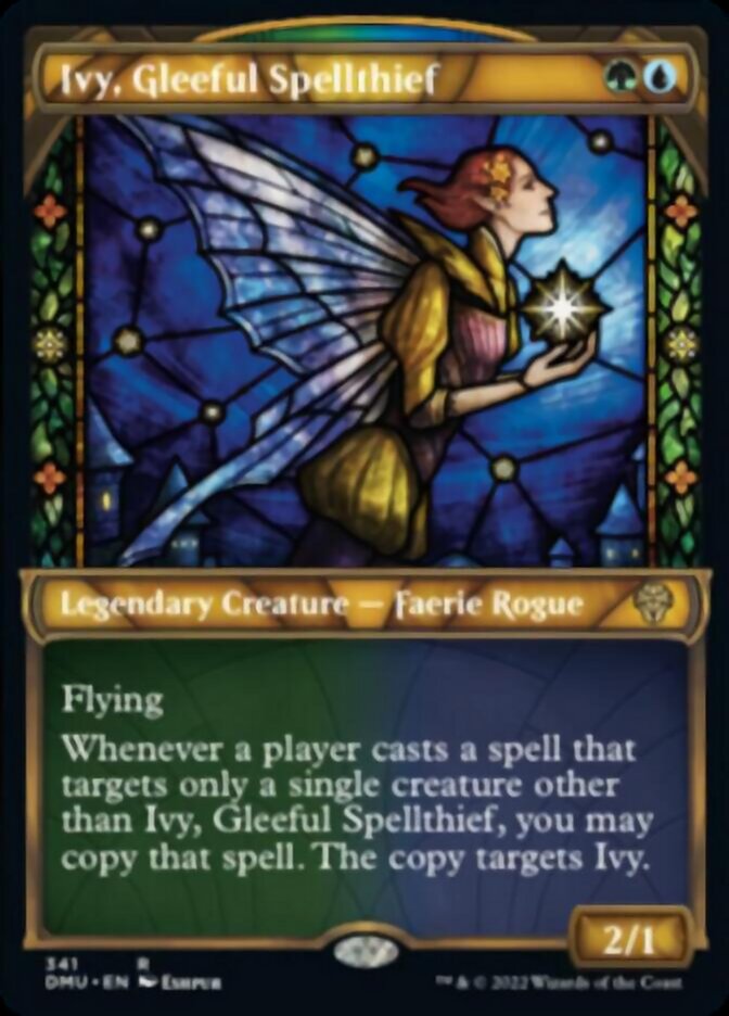 Ivy, Gleeful Spellthief (Showcase Textured) [Dominaria United] | Tables and Towers