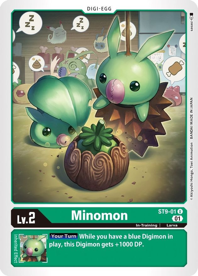 Minomon [ST9-01] [Starter Deck: Ultimate Ancient Dragon] | Tables and Towers