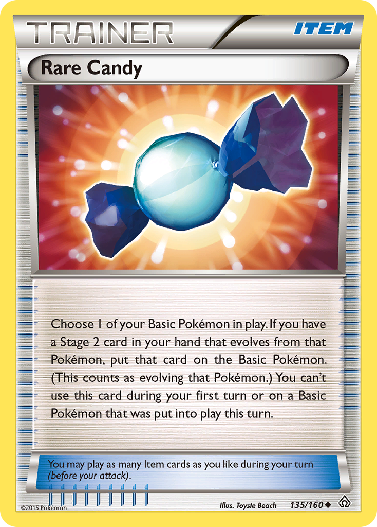 Rare Candy (135/160) [XY: Primal Clash] | Tables and Towers