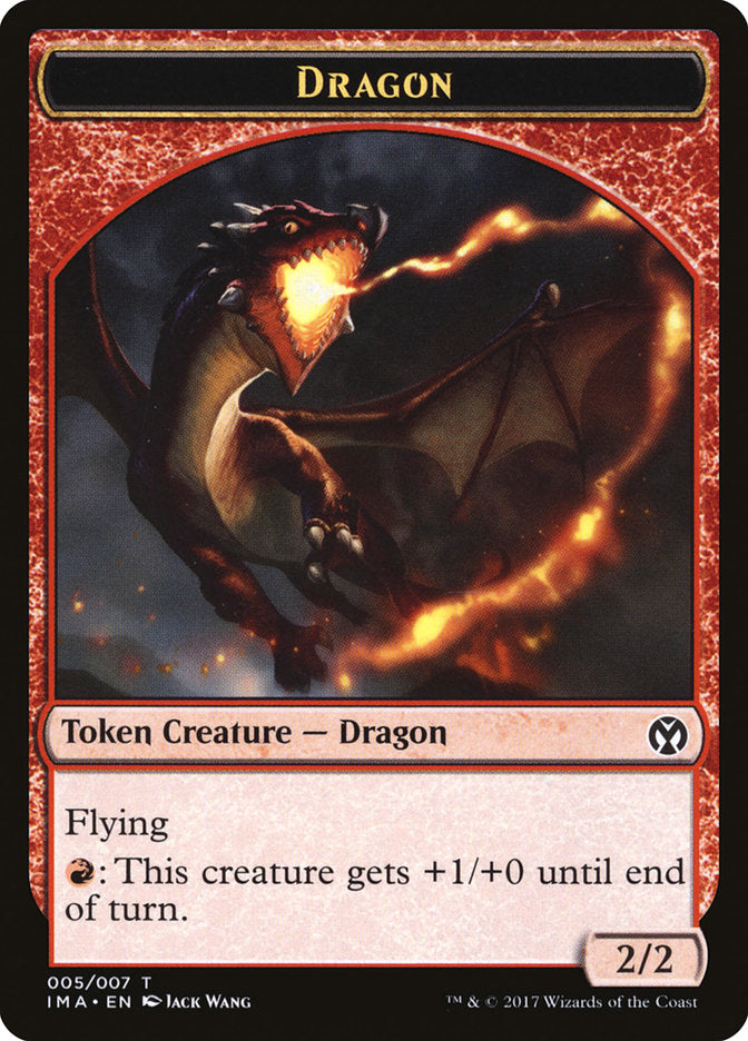 Dragon Token (005/007) [Iconic Masters Tokens] | Tables and Towers