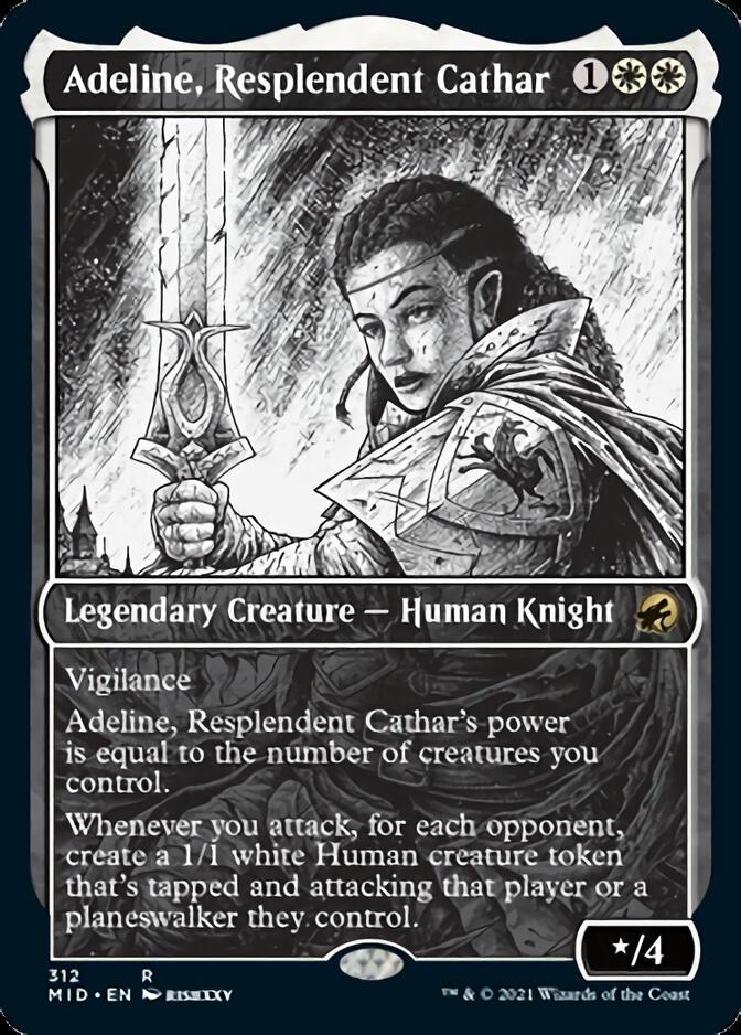 Adeline, Resplendent Cathar (Showcase Eternal Night) [Innistrad: Midnight Hunt] | Tables and Towers