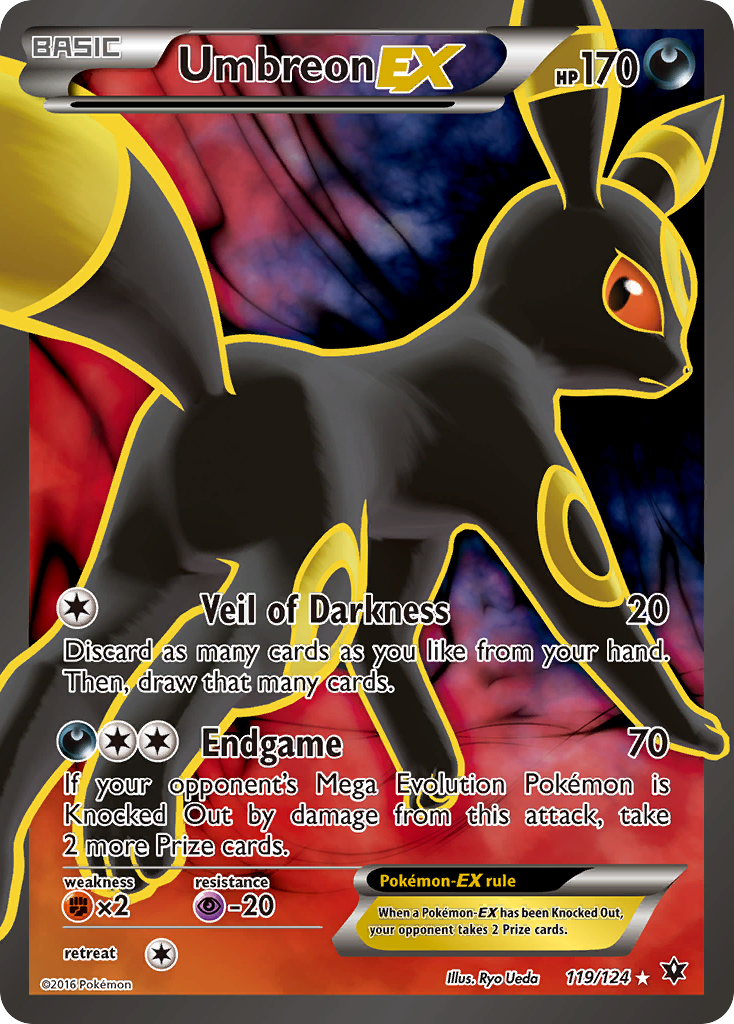 Umbreon EX (119/124) [XY: Fates Collide] | Tables and Towers