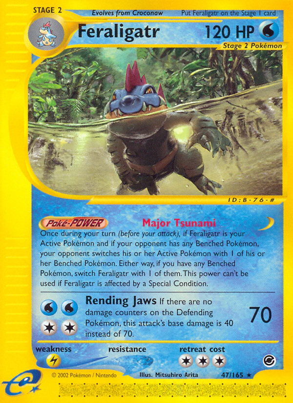 Feraligatr (47/165) [Expedition: Base Set] | Tables and Towers