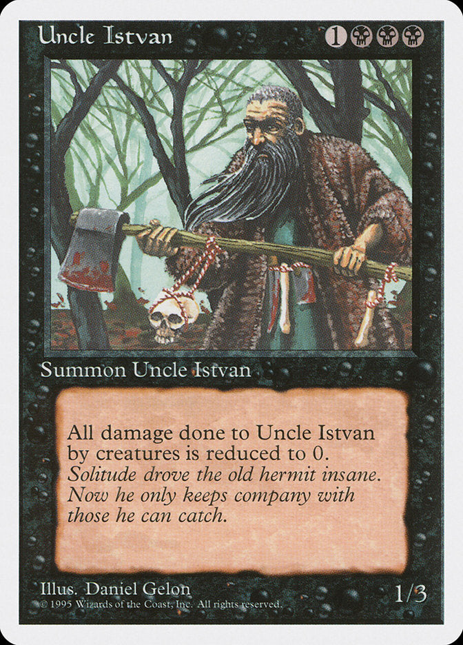 Uncle Istvan [Fourth Edition] | Tables and Towers