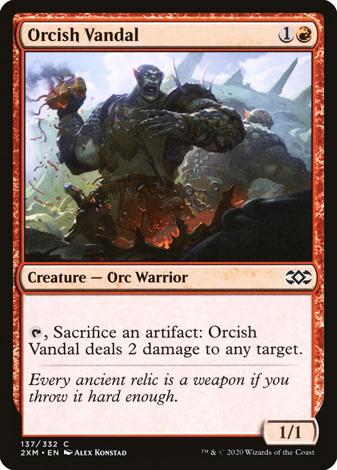 Orcish Vandal [Double Masters] | Tables and Towers