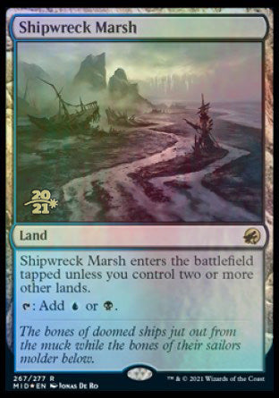 Shipwreck Marsh [Innistrad: Midnight Hunt Prerelease Promos] | Tables and Towers