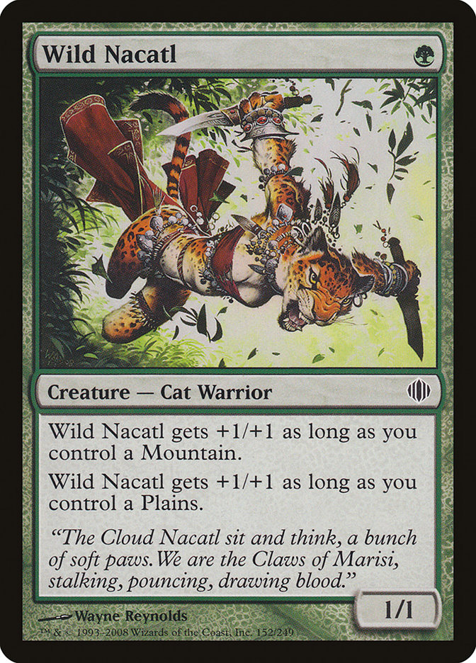 Wild Nacatl [Shards of Alara] | Tables and Towers