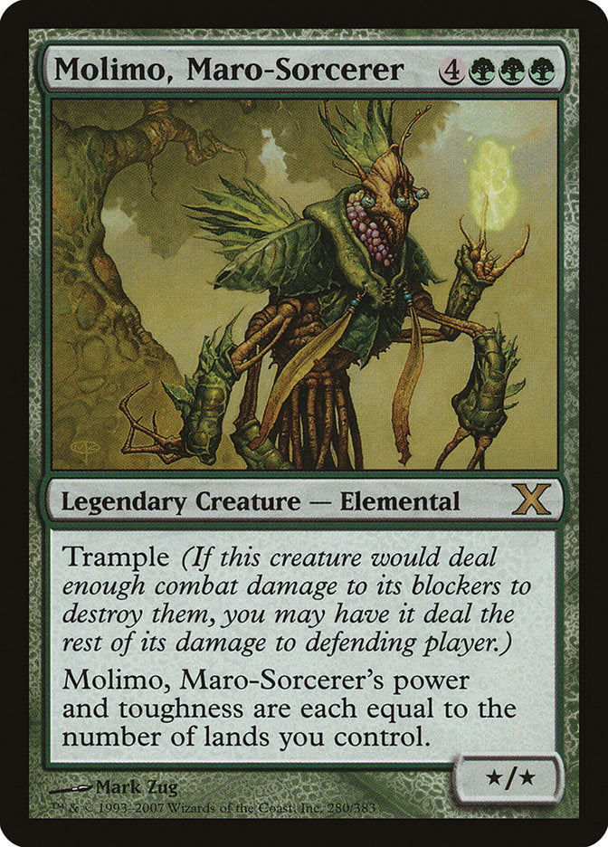 Molimo, Maro-Sorcerer [Tenth Edition] | Tables and Towers