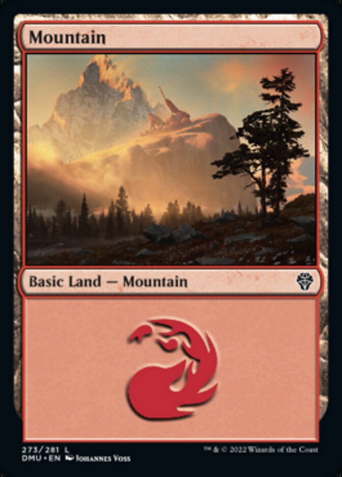 Mountain (273) [Dominaria United] | Tables and Towers