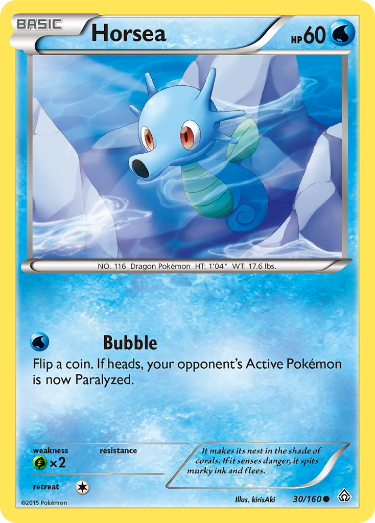 Horsea (30/160) [XY: Primal Clash] | Tables and Towers