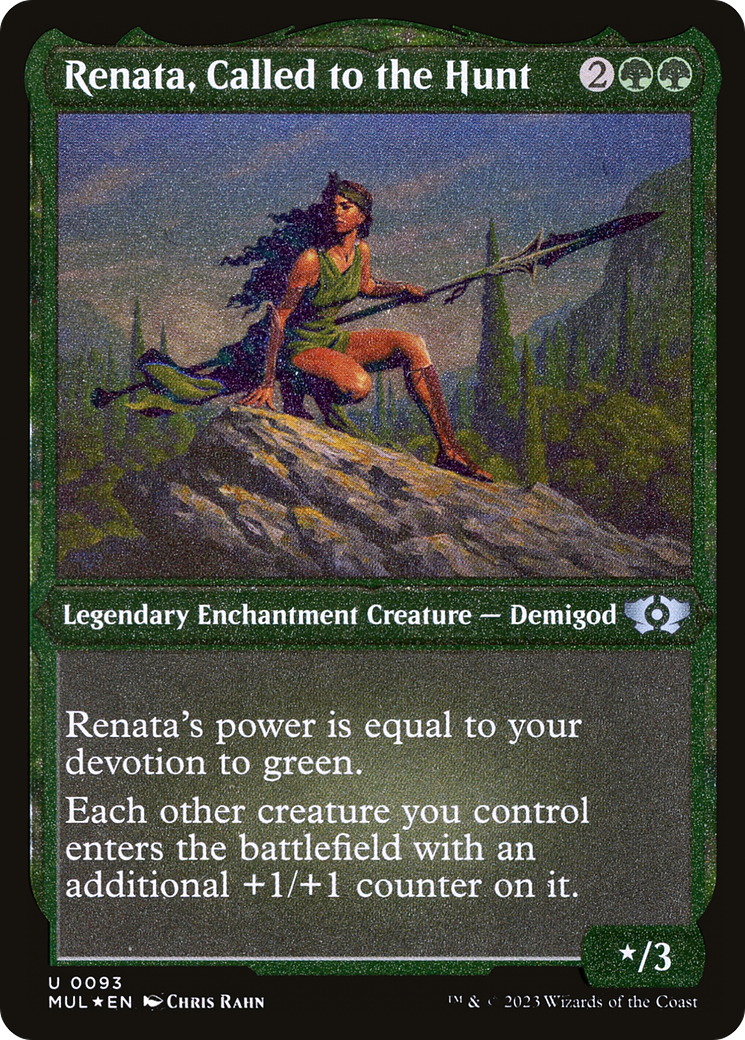 Renata, Called to the Hunt (Foil Etched) [Multiverse Legends] | Tables and Towers