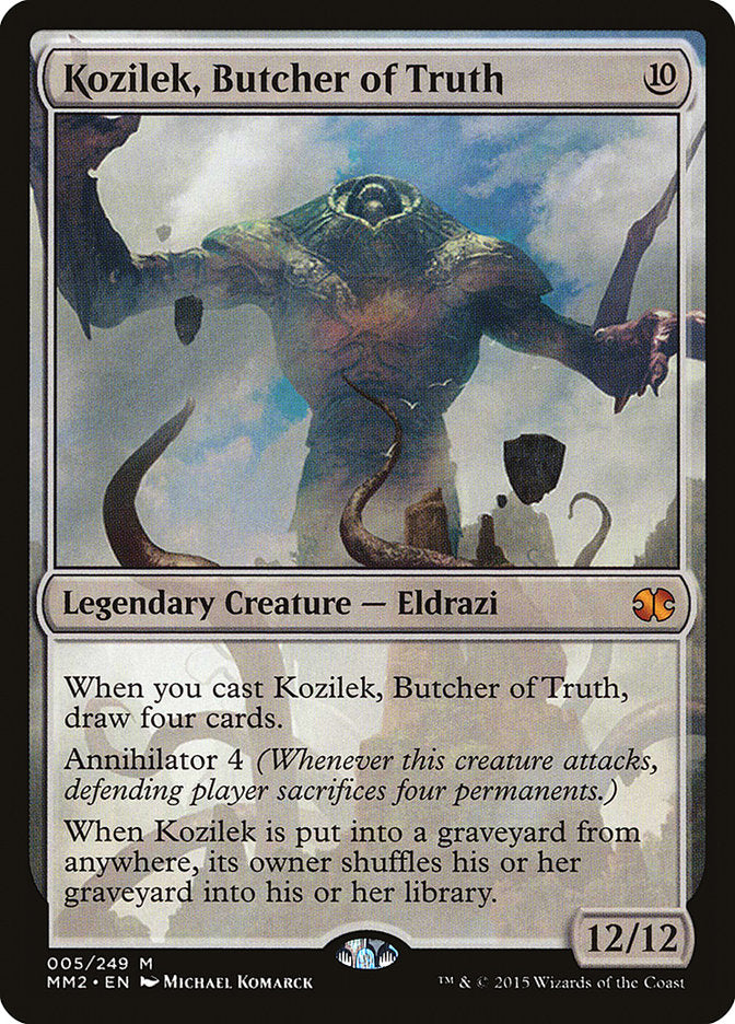 Kozilek, Butcher of Truth [Modern Masters 2015] | Tables and Towers