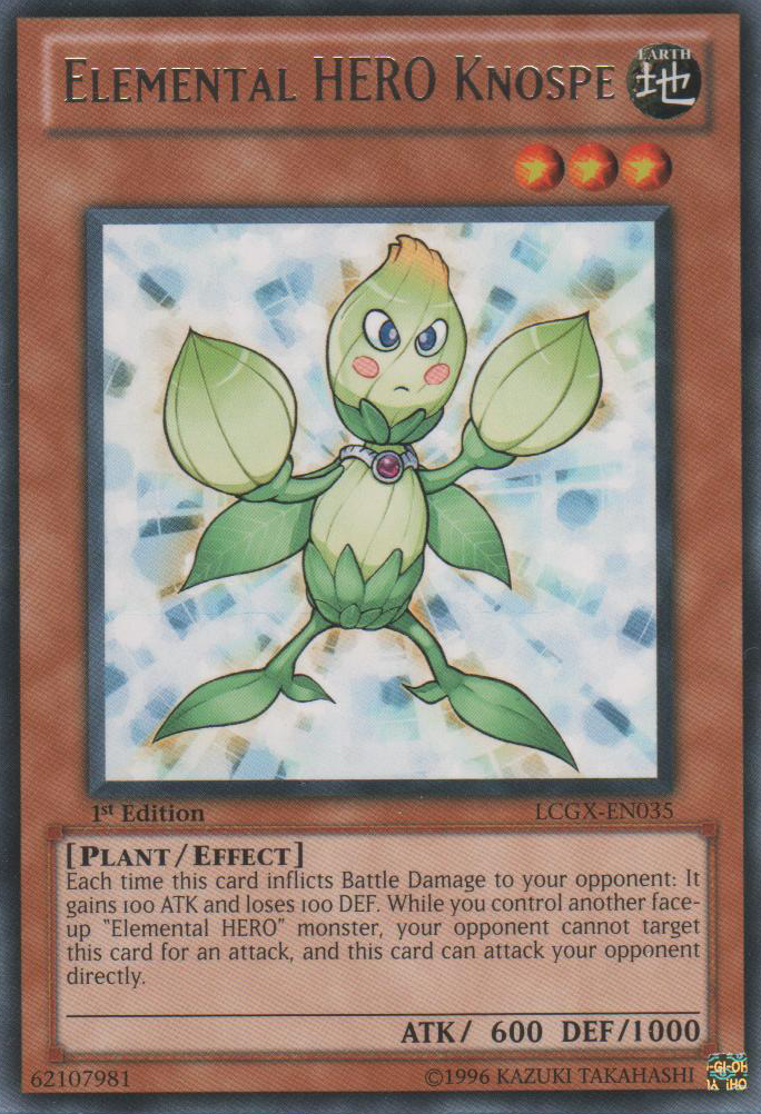 Elemental HERO Knospe [LCGX-EN035] Rare | Tables and Towers