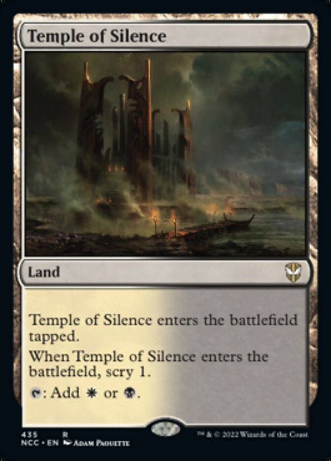 Temple of Silence [Streets of New Capenna Commander] | Tables and Towers