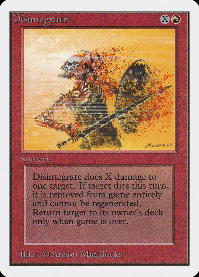 Disintegrate [Unlimited Edition] | Tables and Towers