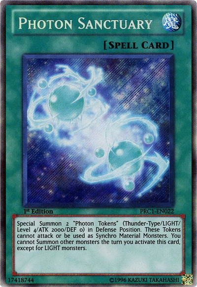 Photon Sanctuary [PRC1-EN022] Secret Rare | Tables and Towers