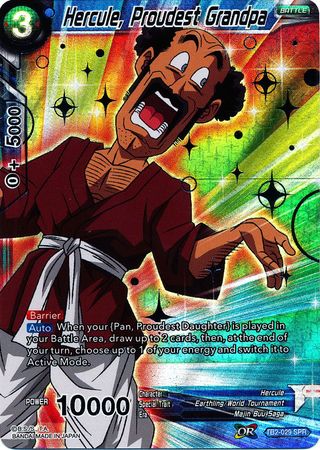 Hercule, Proudest Grandpa (SPR) (TB2-029) [World Martial Arts Tournament] | Tables and Towers