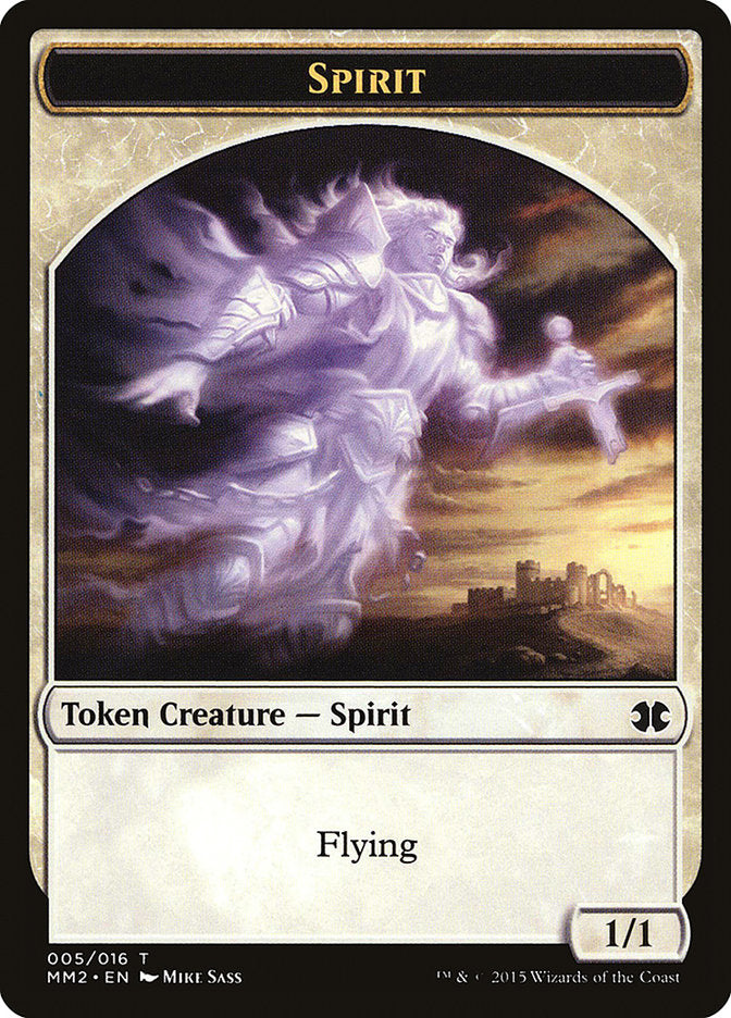 Spirit Token [Modern Masters 2015 Tokens] | Tables and Towers