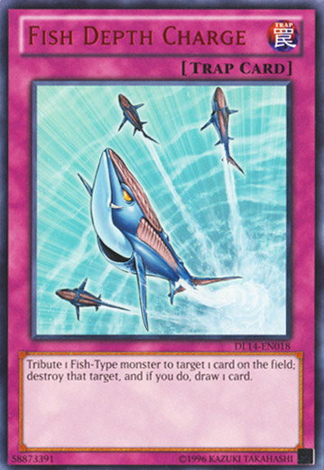 Fish Depth Charge (Red) [DL14-EN018] Rare | Tables and Towers