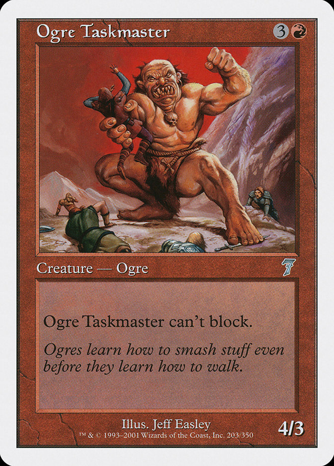 Ogre Taskmaster [Seventh Edition] | Tables and Towers