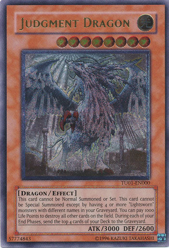 Judgment Dragon [TU01-EN000] Ultimate Rare | Tables and Towers