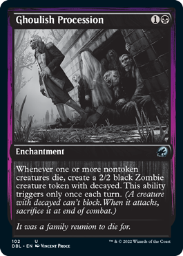 Ghoulish Procession [Innistrad: Double Feature] | Tables and Towers