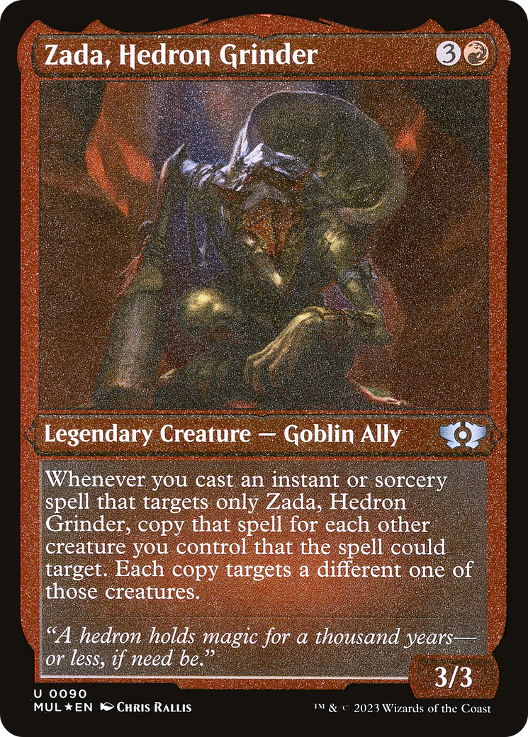 Zada, Hedron Grinder (Foil Etched) [Multiverse Legends] | Tables and Towers