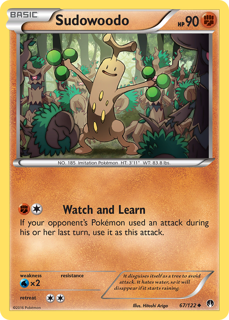 Sudowoodo (67/122) [XY: BREAKpoint] | Tables and Towers