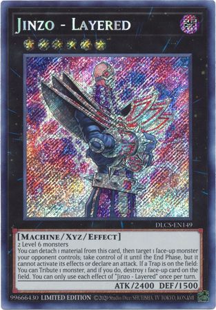 Jinzo - Layered [DLCS-EN149] Secret Rare | Tables and Towers