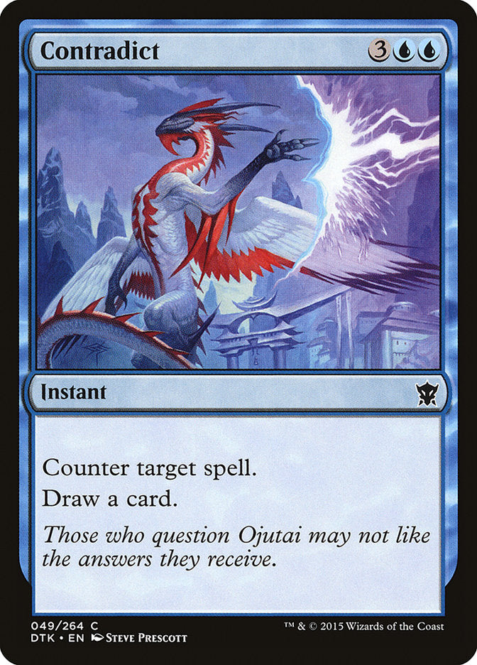 Contradict [Dragons of Tarkir] | Tables and Towers