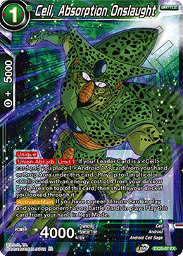 Cell, Absorption Onslaught (EX20-07) [Ultimate Deck 2022] | Tables and Towers