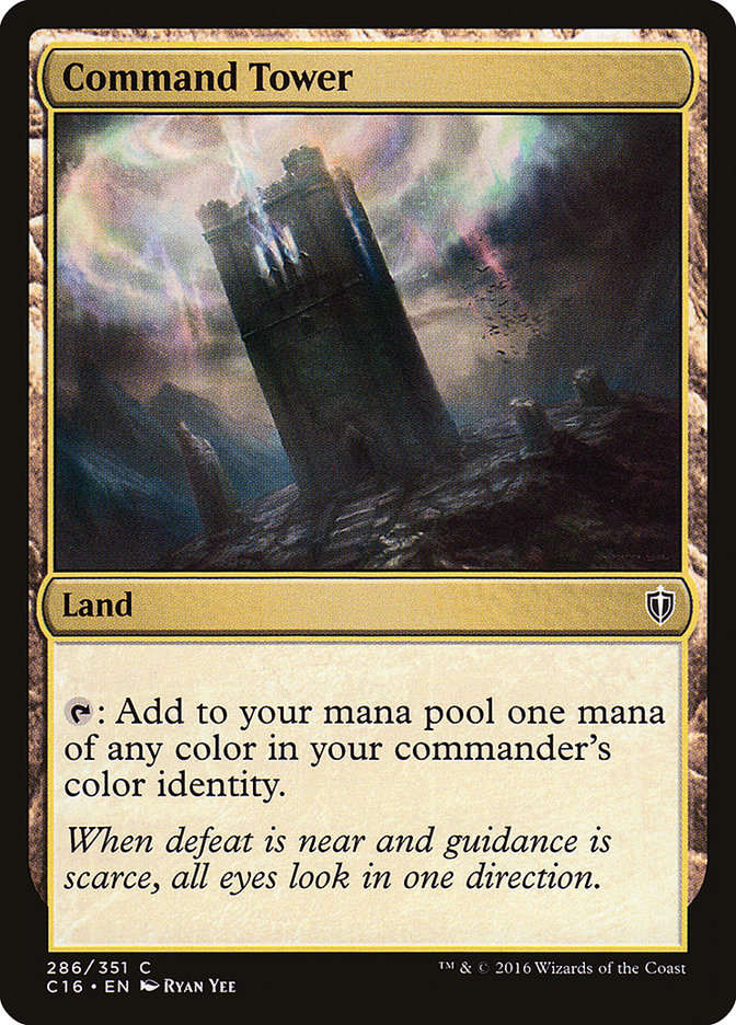 Command Tower [Commander 2016] | Tables and Towers