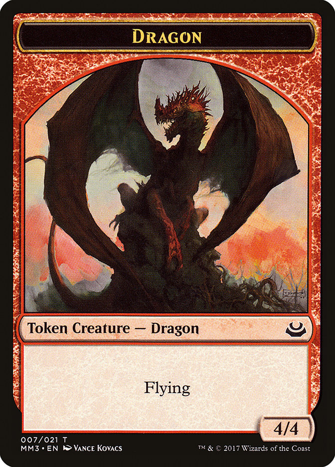 Dragon Token [Modern Masters 2017 Tokens] | Tables and Towers