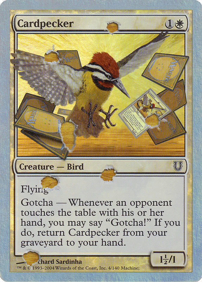 Cardpecker (Alternate Foil) [Unhinged] | Tables and Towers