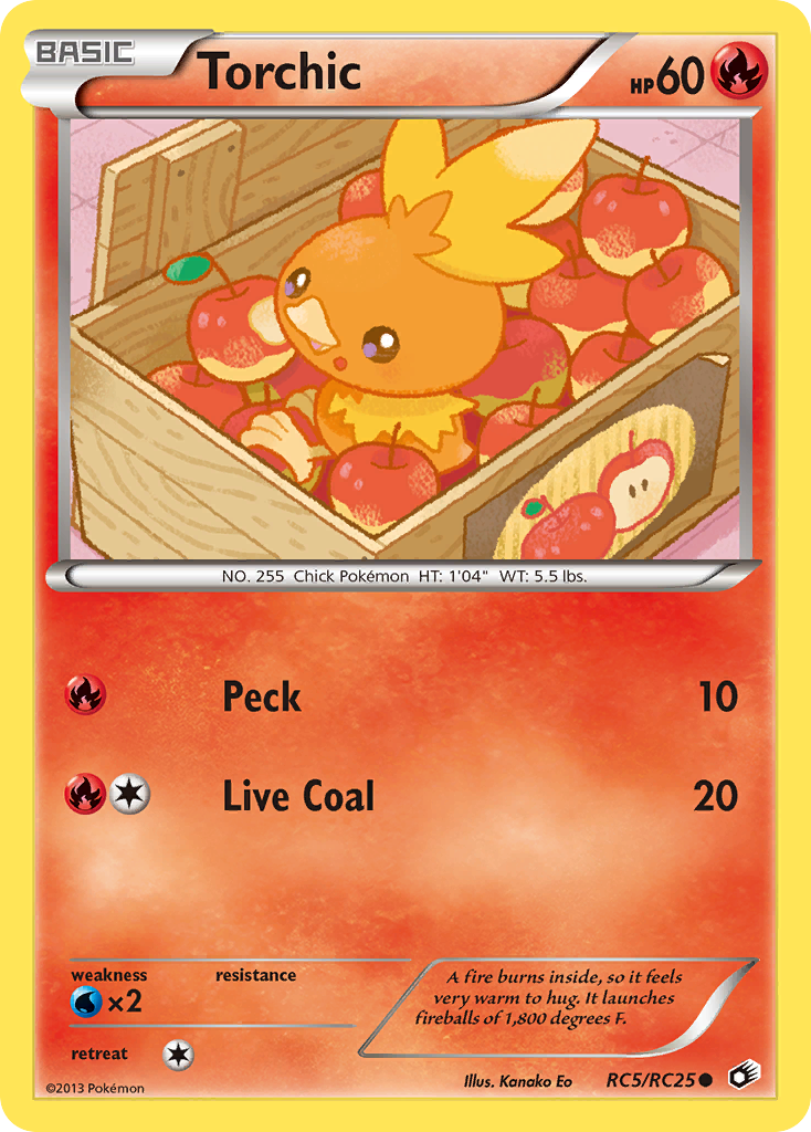 Torchic (RC5/RC25) [Black & White: Legendary Treasures] | Tables and Towers