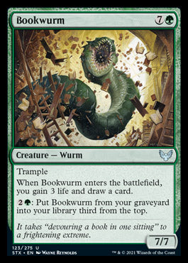 Bookwurm [Strixhaven: School of Mages] | Tables and Towers