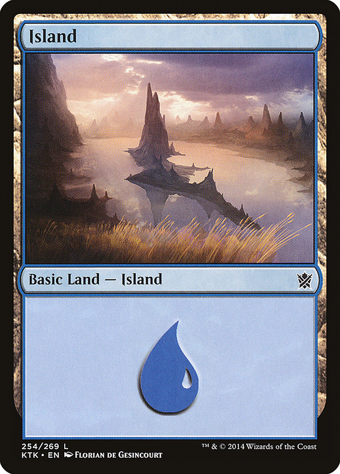 Island (254) [Khans of Tarkir] | Tables and Towers