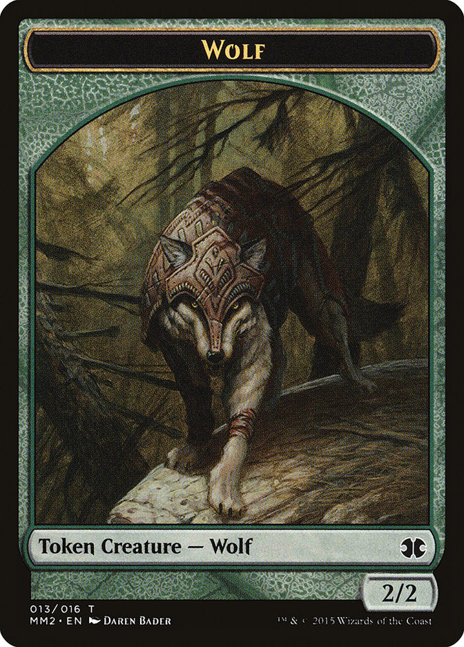 Wolf Token [Modern Masters 2015 Tokens] | Tables and Towers