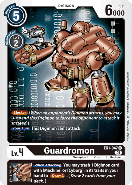 Guardromon [EX1-047] [Classic Collection] | Tables and Towers