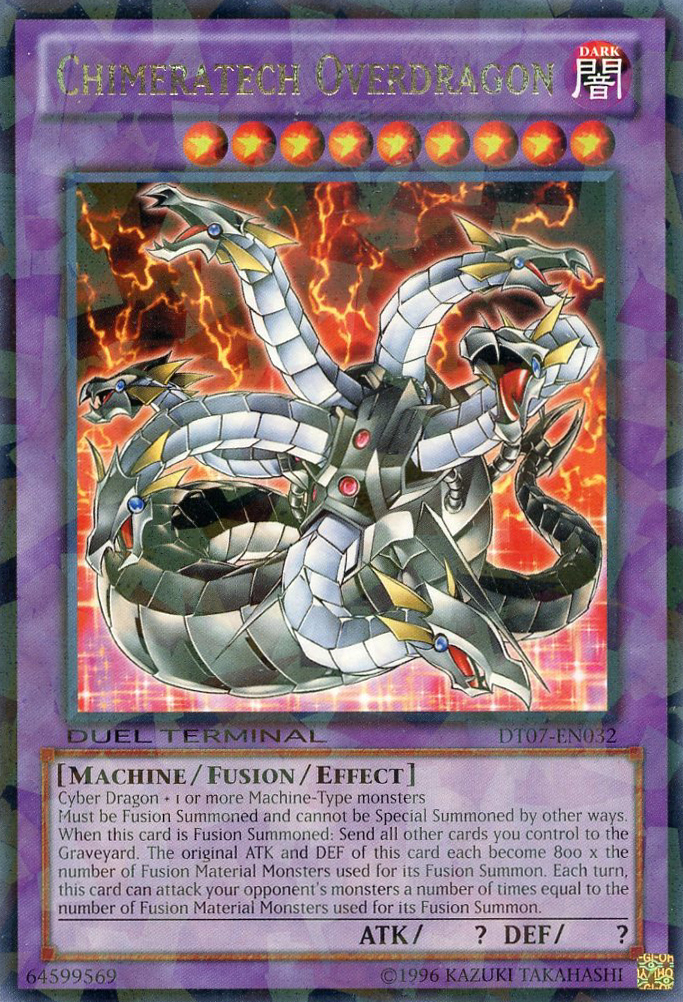 Chimeratech Overdragon [DT07-EN032] Rare | Tables and Towers