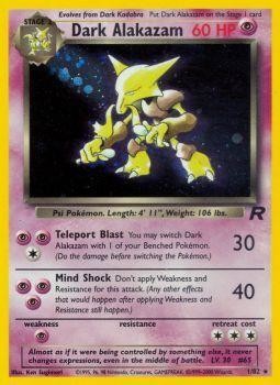 Dark Alakazam (1/82) [Team Rocket Unlimited] | Tables and Towers